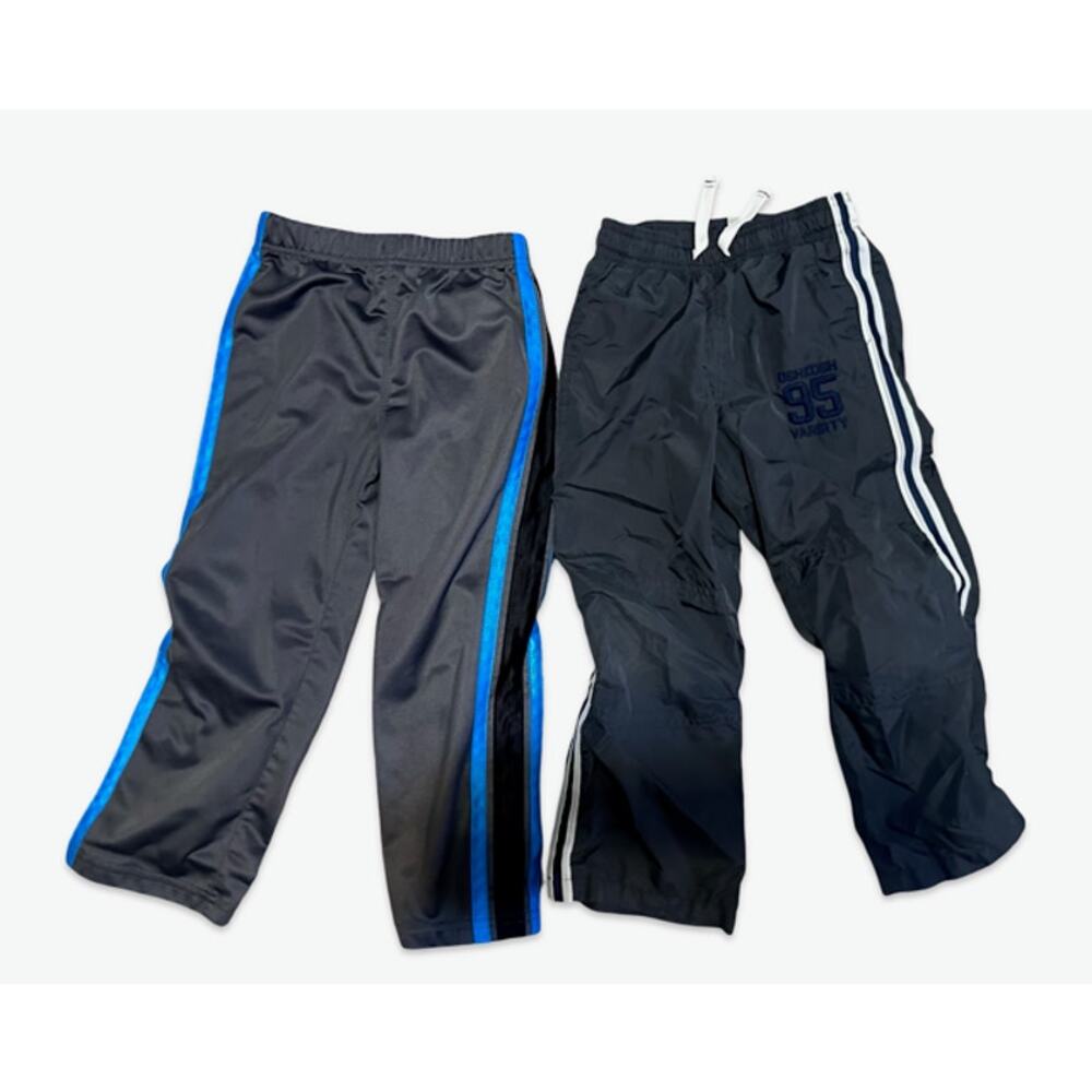 OshKosh & Okie Dokie Athletic Sweatpants Lot 5T Gray Black